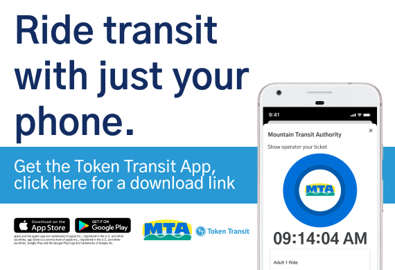 Token Transit App now available for Mountain Transit Authority